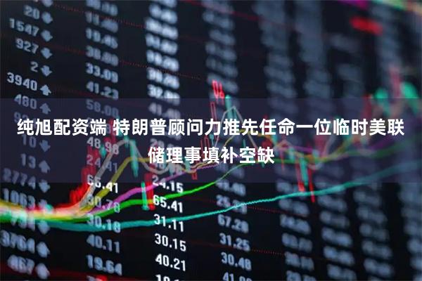 纯旭配资端 特朗普顾问力推先任命一位临时美联储理事填补空缺