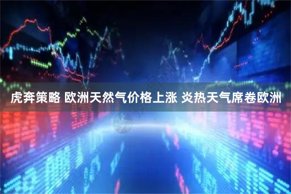 虎奔策略 欧洲天然气价格上涨 炎热天气席卷欧洲